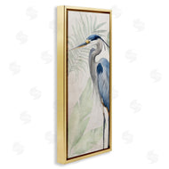 Kim Allen | Heron Portrait over Plants