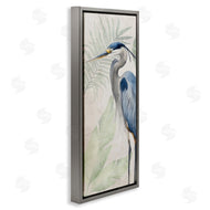 Kim Allen | Heron Portrait over Plants