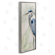 Kim Allen | Heron Portrait over Plants