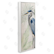 Kim Allen | Heron Portrait over Plants