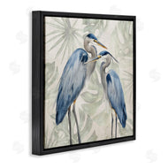 Kim Allen | Blue Heron Palm Leaves