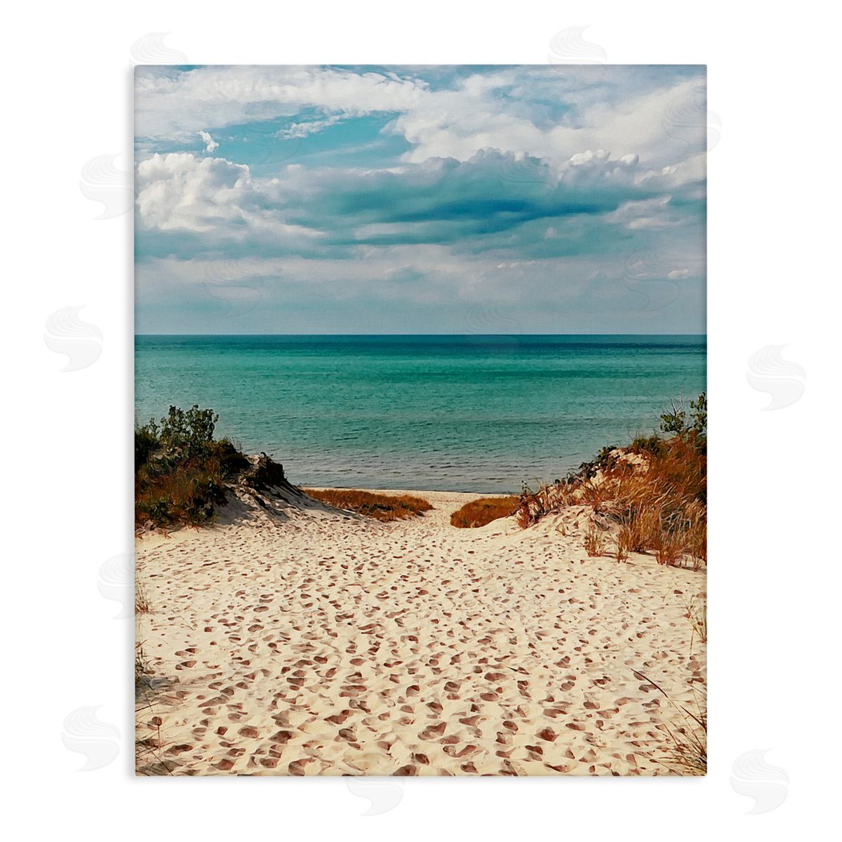 Marcus Prime Generous Summer Beach Coast Canvas Wall Art Print