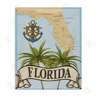 Marcus Prime | Florida Map Palm Trees