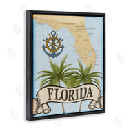 Marcus Prime | Florida Map Palm Trees