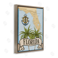 Marcus Prime | Florida Map Palm Trees