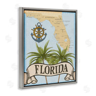 Marcus Prime | Florida Map Palm Trees