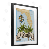 Marcus Prime | Florida Map Palm Trees
