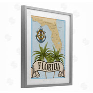 Marcus Prime | Florida Map Palm Trees
