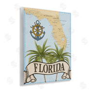 Marcus Prime | Florida Map Palm Trees