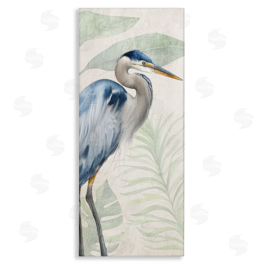 Kim Allen | Heron Portrait over Palms