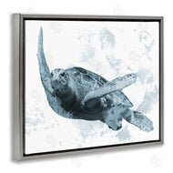 Marcus Prime | Weathered Turtle Blue Portrait