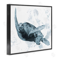 Marcus Prime | Weathered Turtle Blue Portrait