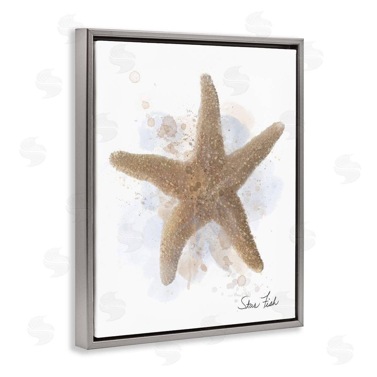 Matthew Piotrowicz Honeybloom Coastal Starfish Canvas Wall Art Print