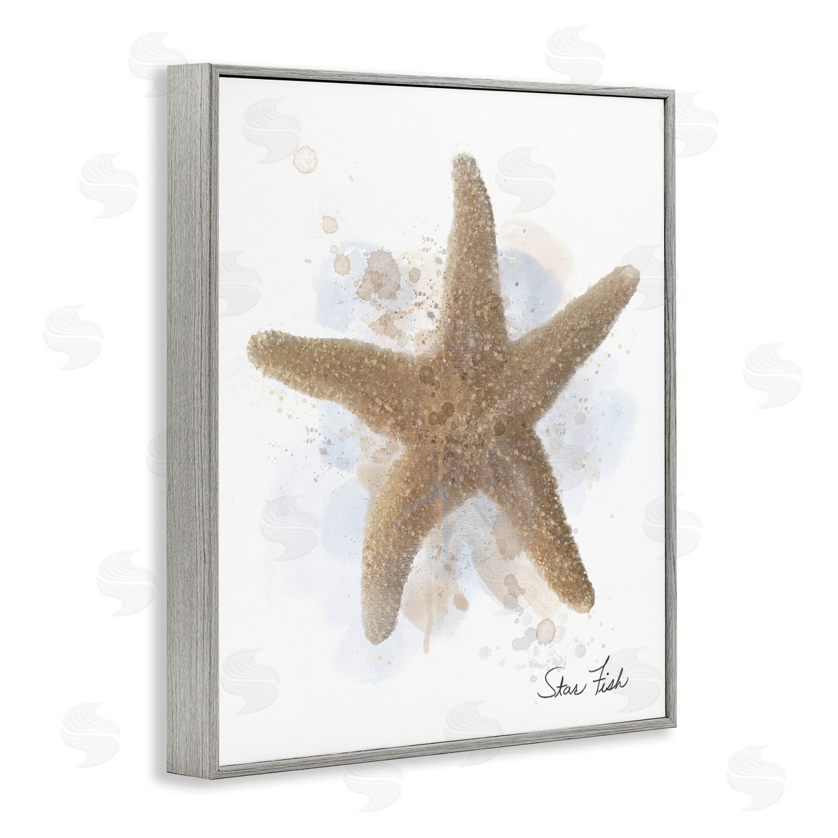 Matthew Piotrowicz Honeybloom Coastal Starfish Canvas Wall Art Print