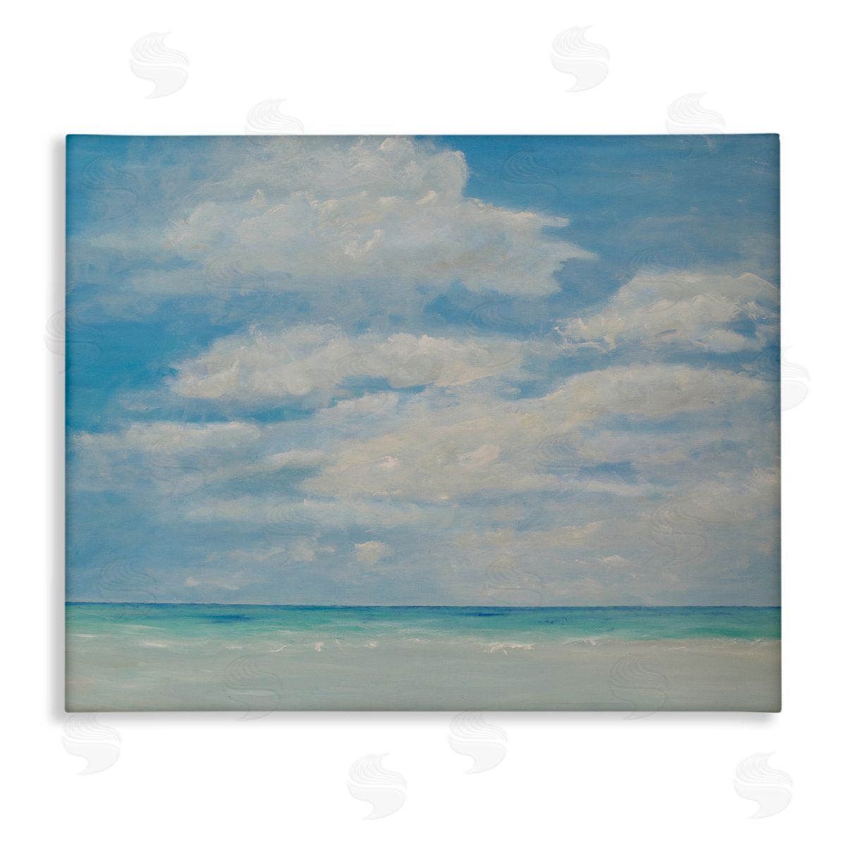 S.H. Kahn On A Day Like This Clouds Canvas Wall Art Print