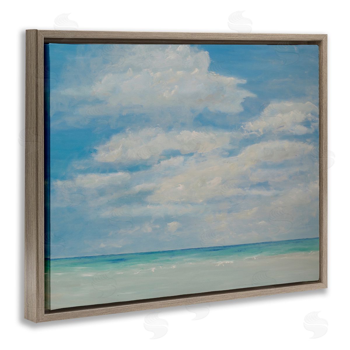 S.H. Kahn On A Day Like This Clouds Canvas Wall Art Print