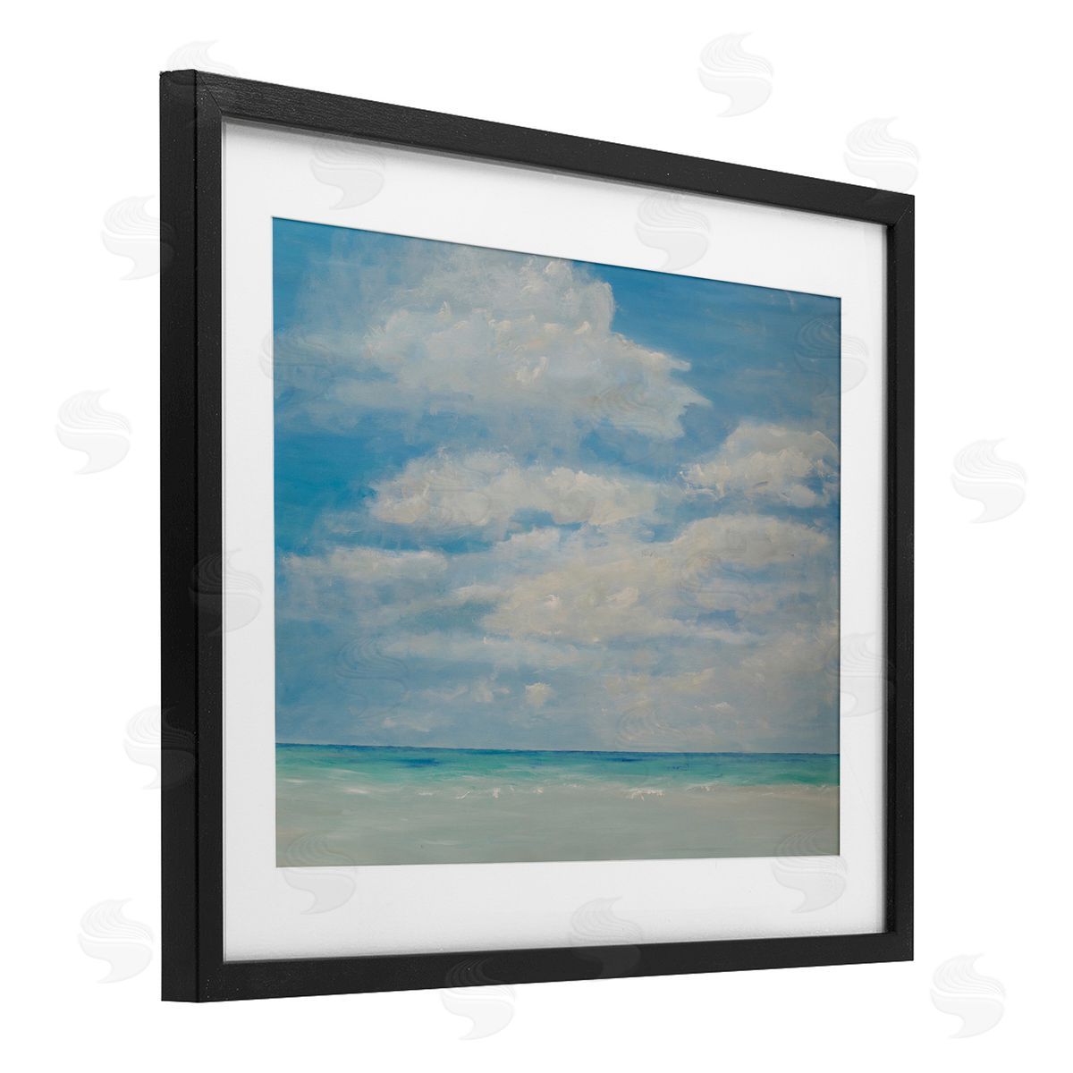 S.H. Kahn On A Day Like This Clouds Canvas Wall Art Print