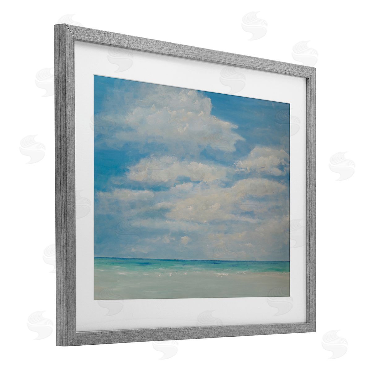 S.H. Kahn On A Day Like This Clouds Canvas Wall Art Print