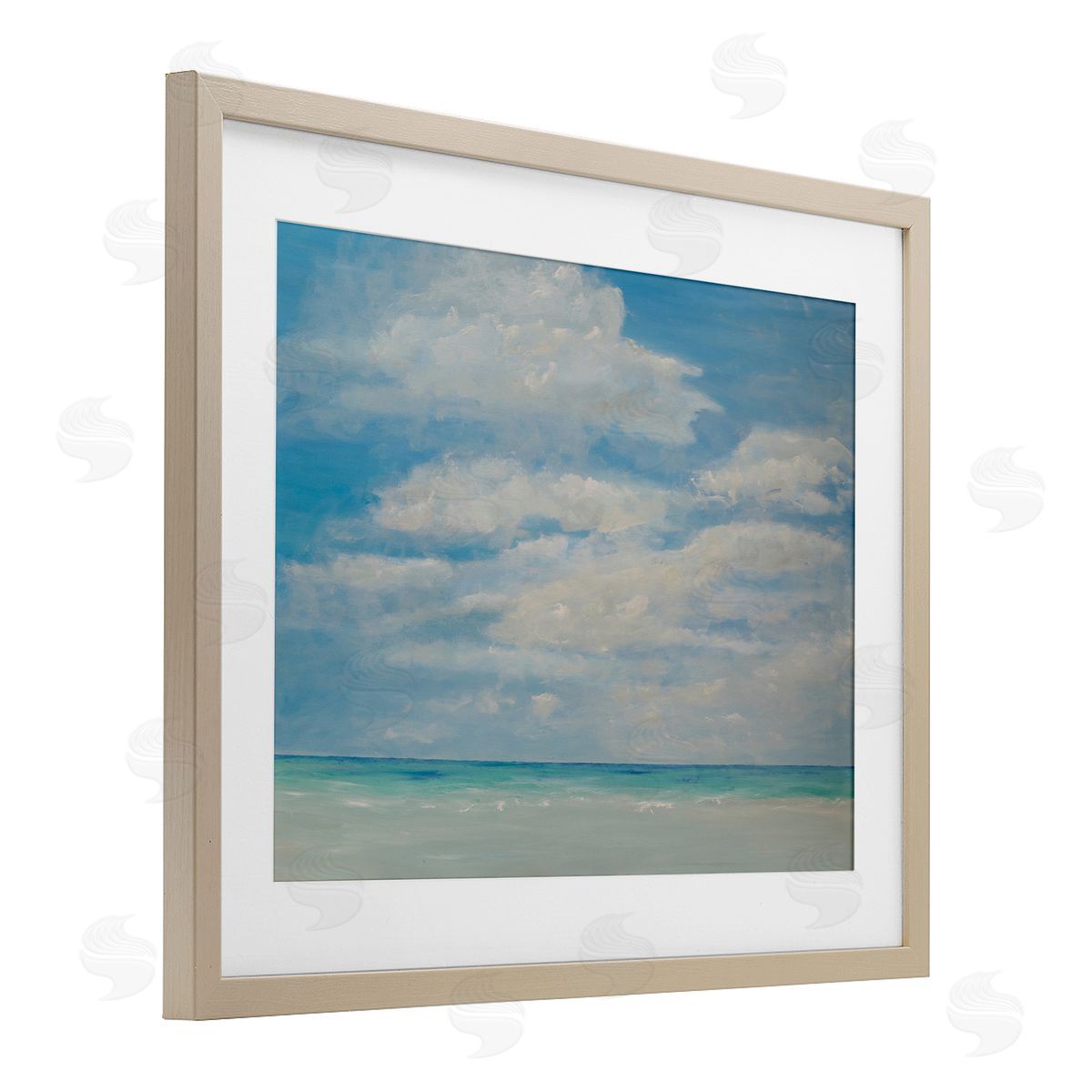 S.H. Kahn On A Day Like This Clouds Canvas Wall Art Print
