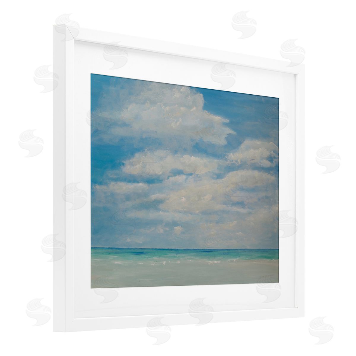 S.H. Kahn On A Day Like This Clouds Canvas Wall Art Print