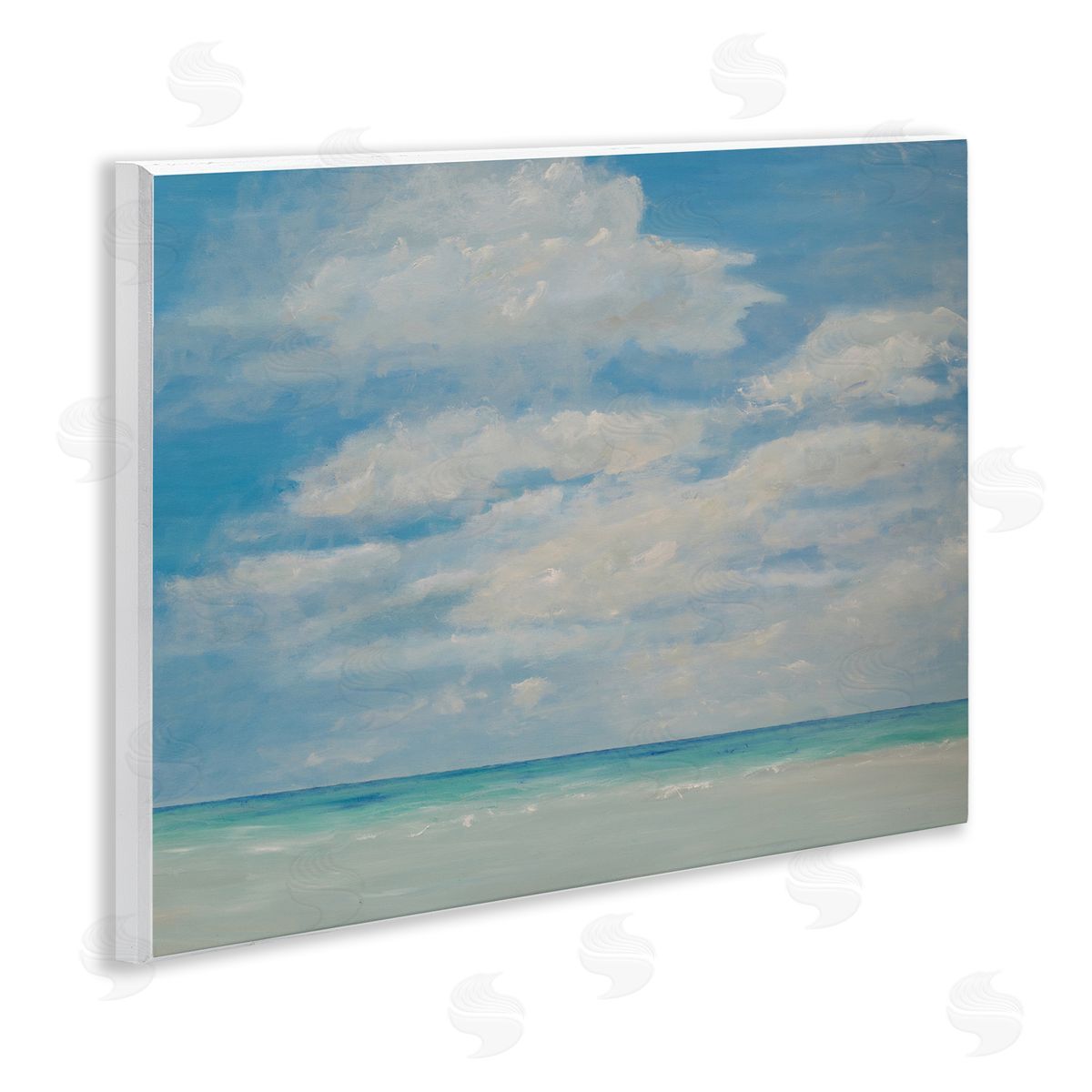 S.H. Kahn On A Day Like This Clouds Canvas Wall Art Print