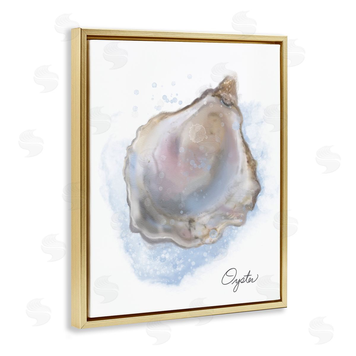 Matthew Piotrowicz Coastal Seafood Oyster Canvas Wall Art Print