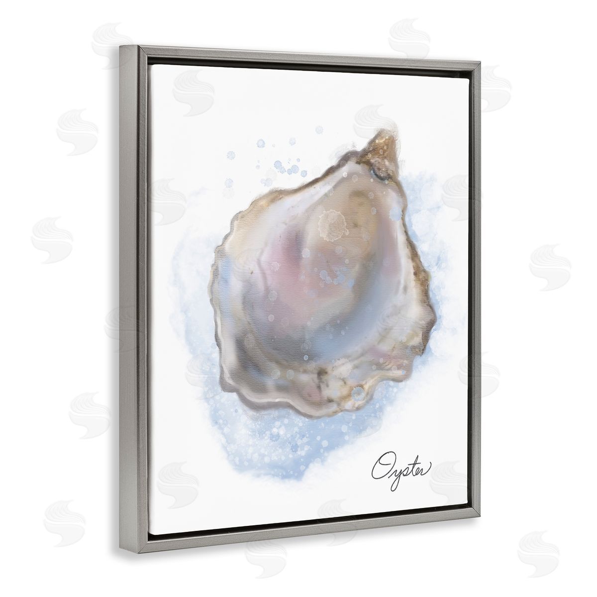 Matthew Piotrowicz Coastal Seafood Oyster Canvas Wall Art Print