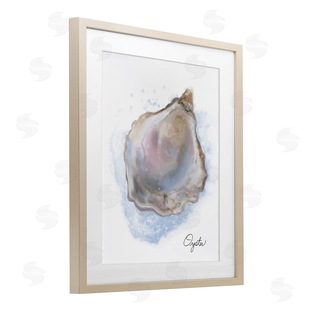 Matthew Piotrowicz Coastal Seafood Oyster Canvas Wall Art Print