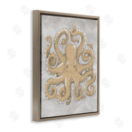 Patti Bishop | Grey Octopus Drawing