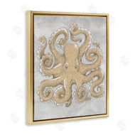 Patti Bishop | Grey Octopus Drawing