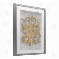 Patti Bishop | Grey Octopus Drawing