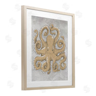 Patti Bishop | Grey Octopus Drawing