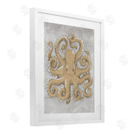 Patti Bishop | Grey Octopus Drawing