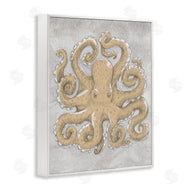 Patti Bishop | Grey Octopus Drawing