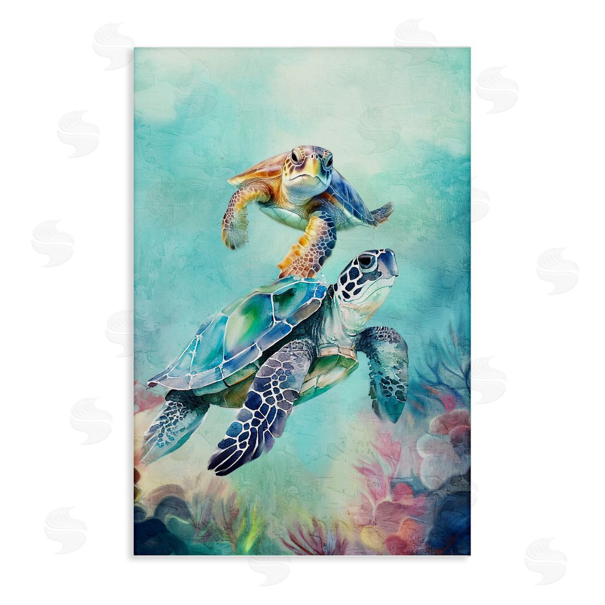 Kim Allen | Undersea Sea Turtle Pair
