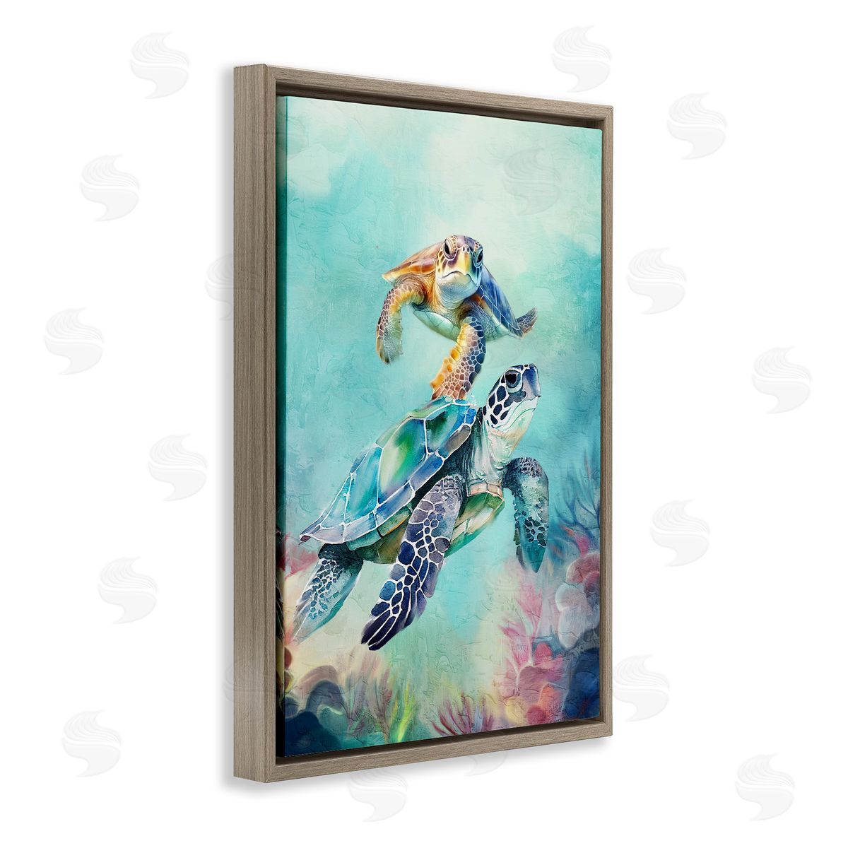 Kim Allen | Undersea Sea Turtle Pair