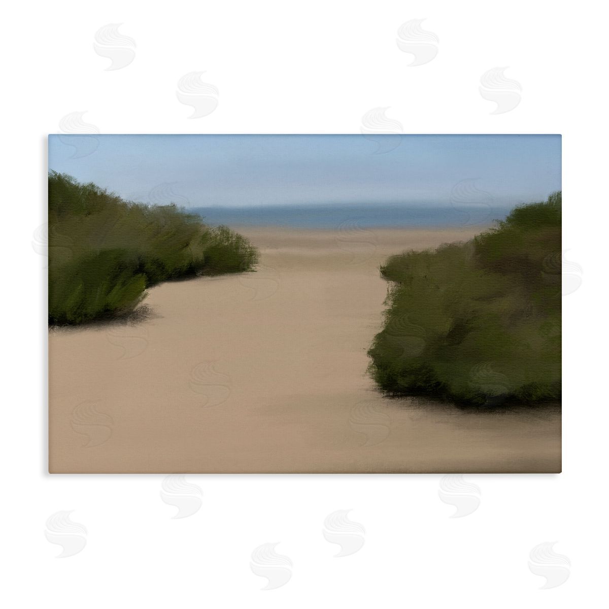 Matthew Piotrowicz Long Beach Path Canvas Wall Art Print