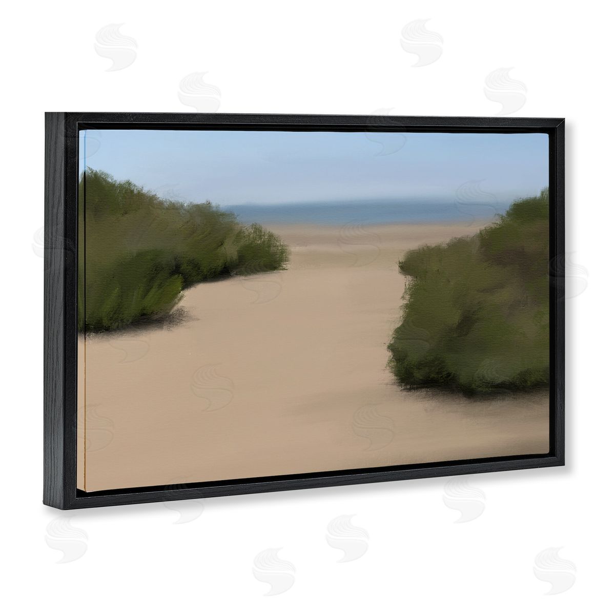 Matthew Piotrowicz Long Beach Path Canvas Wall Art Print