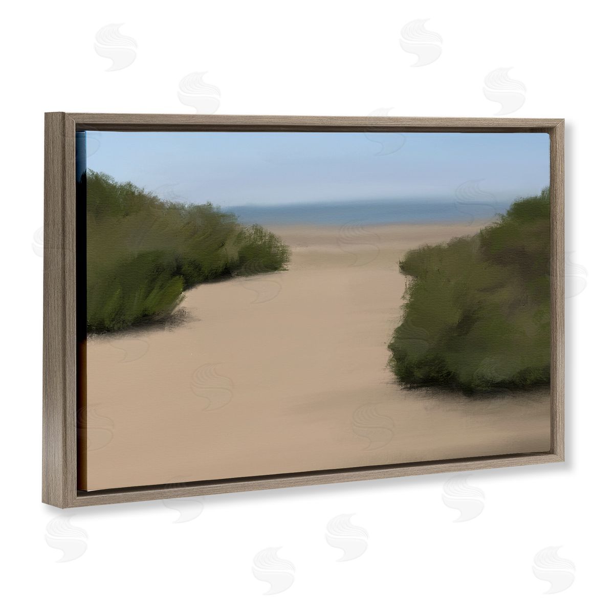 Matthew Piotrowicz Long Beach Path Canvas Wall Art Print