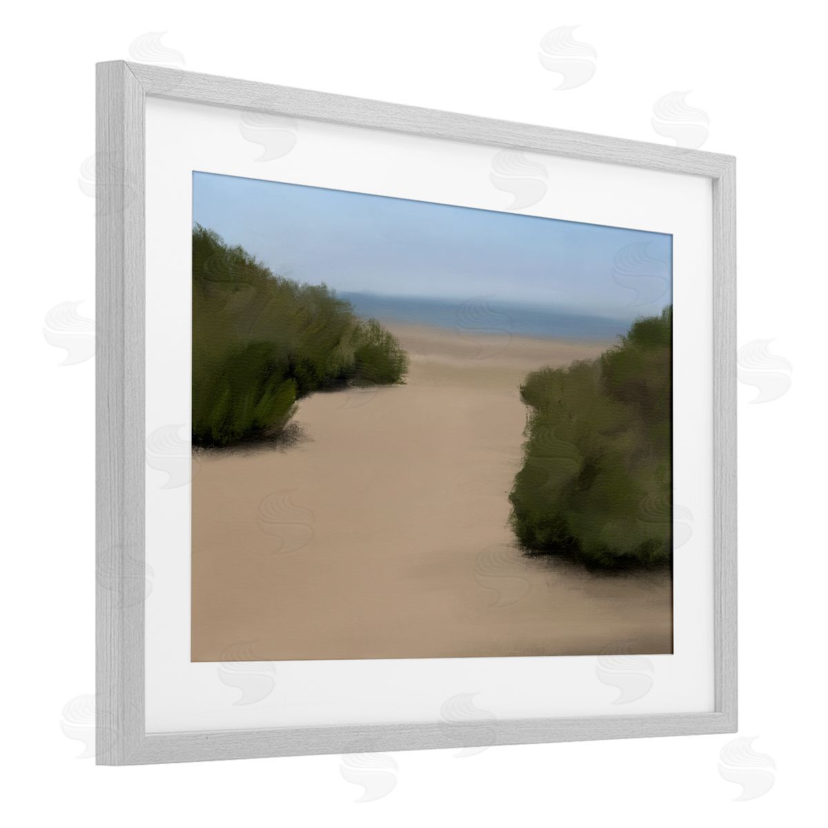 Matthew Piotrowicz Long Beach Path Canvas Wall Art Print