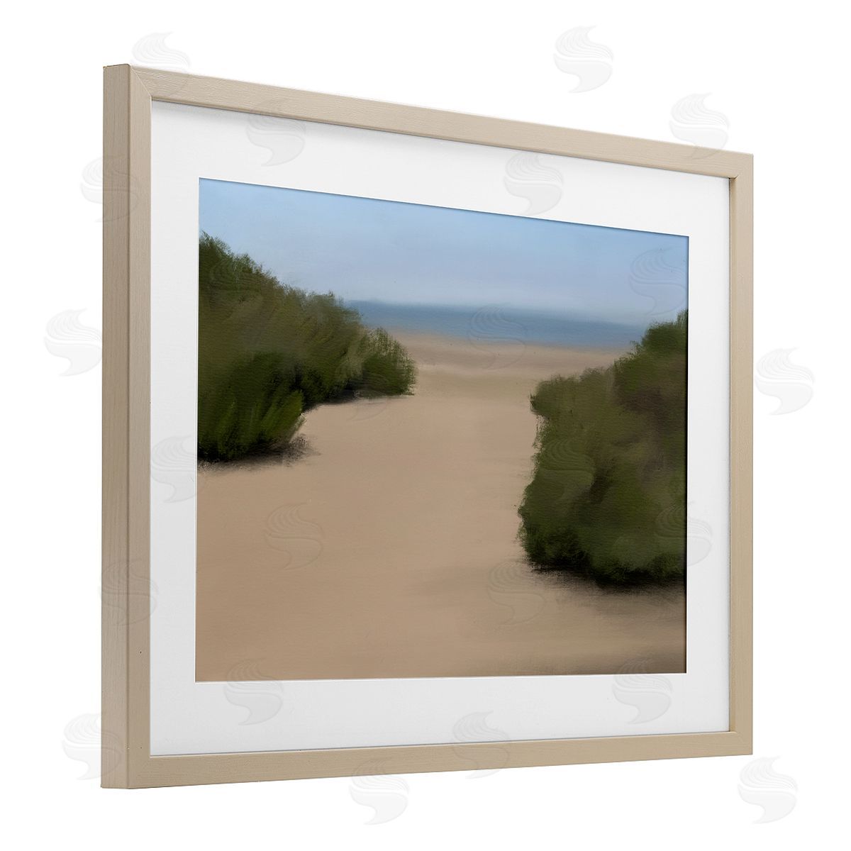 Matthew Piotrowicz Long Beach Path Canvas Wall Art Print