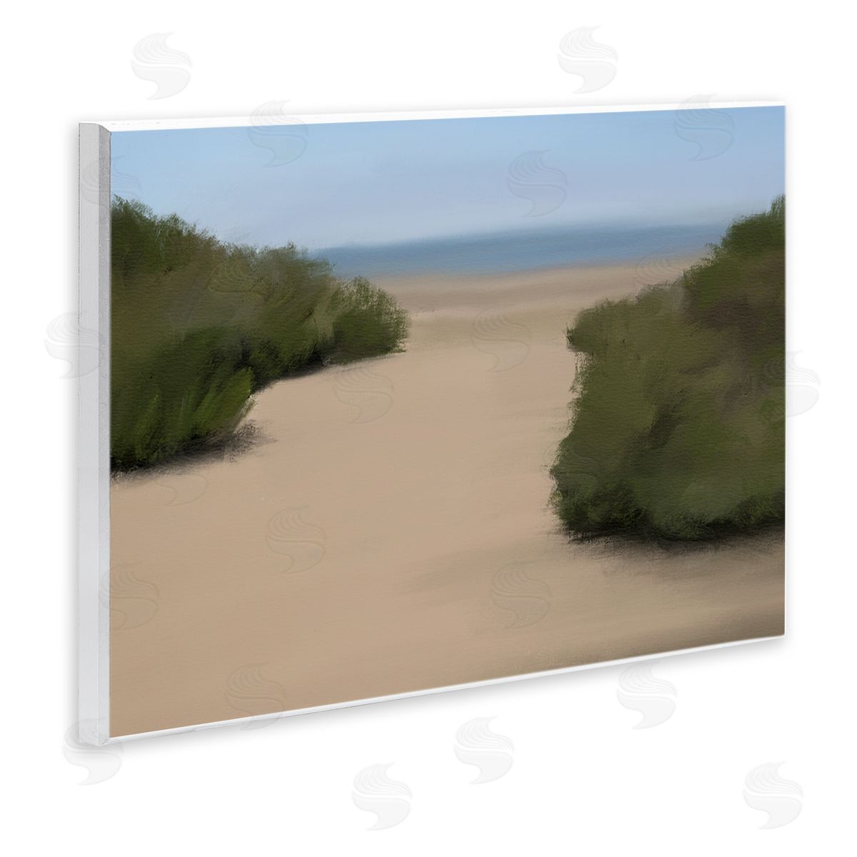 Matthew Piotrowicz Long Beach Path Canvas Wall Art Print