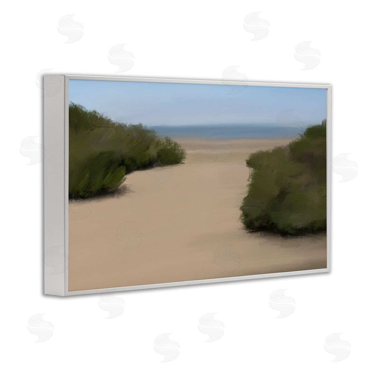 Matthew Piotrowicz Long Beach Path Canvas Wall Art Print