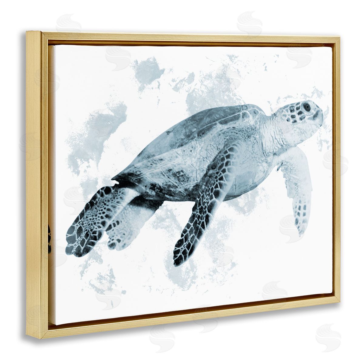 Marcus Prime Weathered Sea Turtle Canvas Wall Art Print