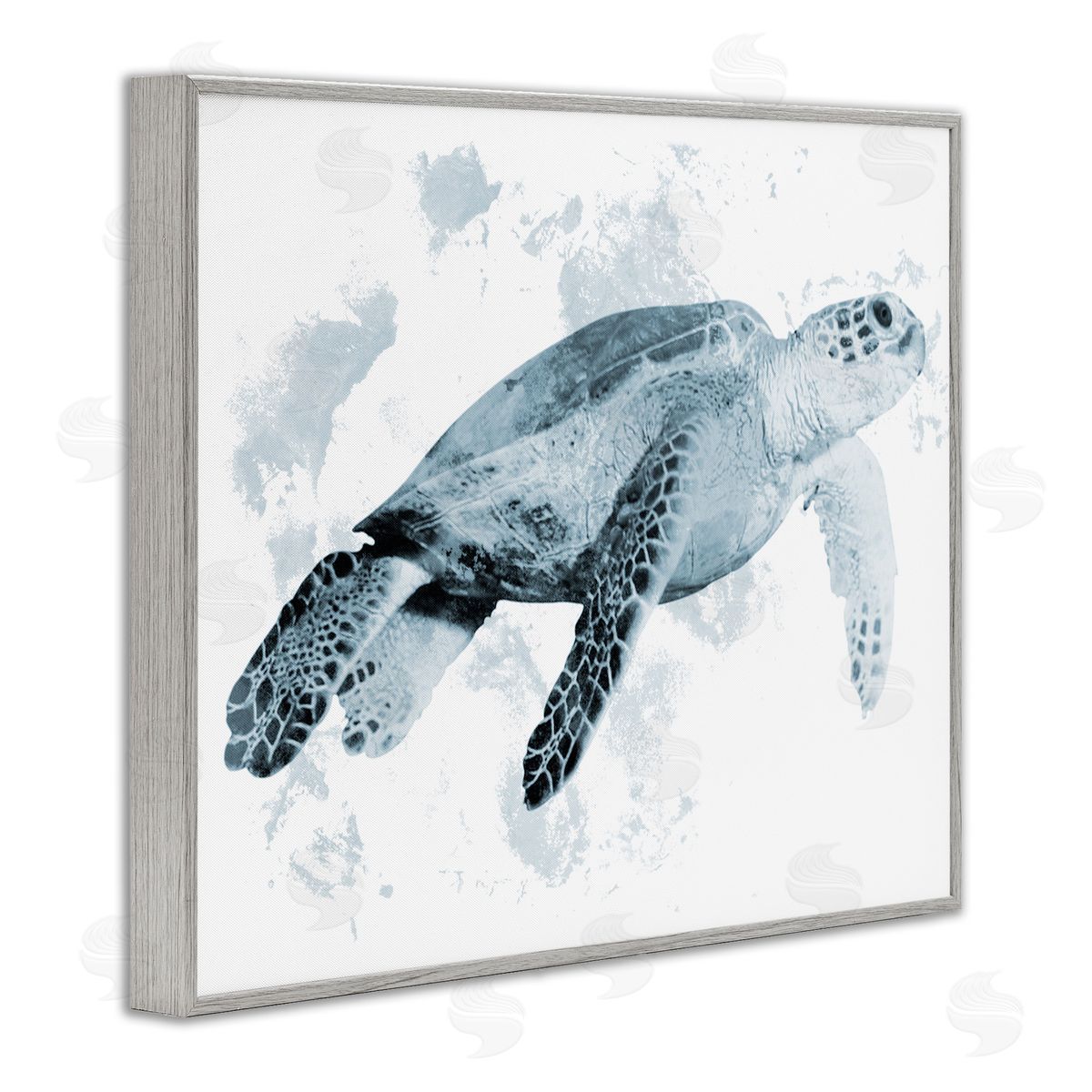 Marcus Prime Weathered Sea Turtle Canvas Wall Art Print