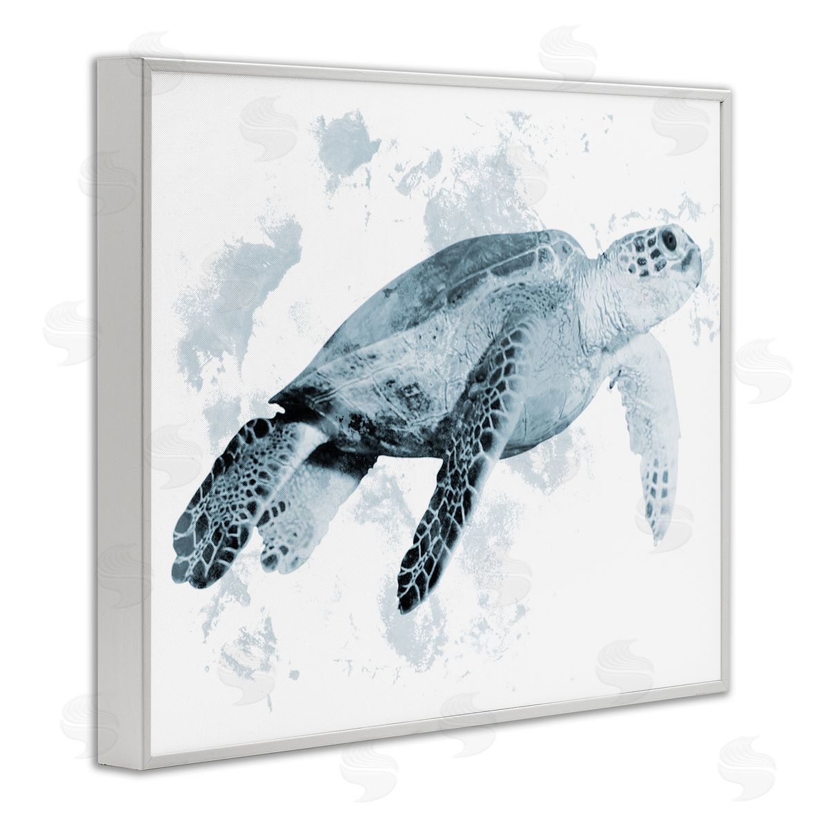 Marcus Prime Weathered Sea Turtle Canvas Wall Art Print