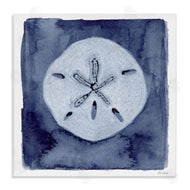 Patti Bishop | Sand Dollar over Indigo