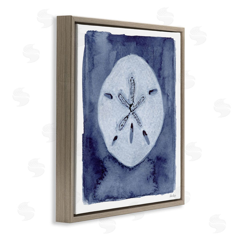 Patti Bishop | Sand Dollar over Indigo