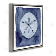 Patti Bishop | Sand Dollar over Indigo