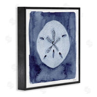 Patti Bishop | Sand Dollar over Indigo